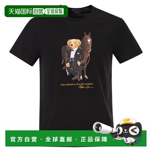 Polo 拉夫 劳伦 香港直邮Polo 小熊印花圆领 Lauren 男士 Ralph