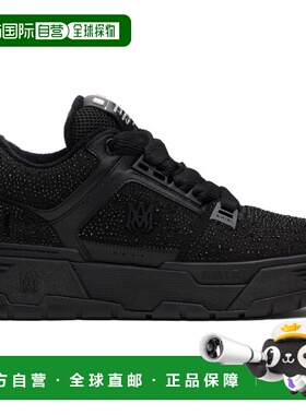 1h可退 香港直邮AMIRI 男士 黑色 Crystal MA-1 运动鞋 AMFOSR115