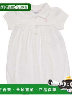 欧洲直邮Polo Ralph Lauren 拉夫劳伦 女孩 SIMONE 连体衣 白色
