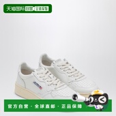 香港直邮AUTRY 女士 Medalist 1h可退 白色皮质运动鞋 AULWLL15