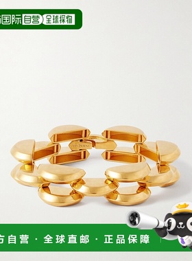 1h可退 香港直邮Saint Laurent 圣罗兰 女士 镀金手链 841337Y150