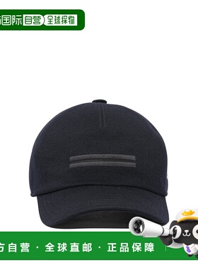 1h可退 香港直邮Zegna 杰尼亚 男士 羊绒棒球帽子 E7I09HA8B8D