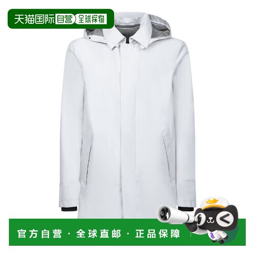 1h可退 香港直邮Herno 男士 连帽夹克 IM000349U11124 white白色