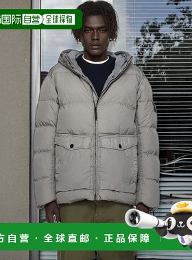 香港直邮Stone Island 石头岛 男士 灰色 4100011 Hooded Nylon