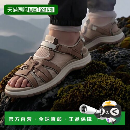 欧洲直邮Teva鞋子女运动凉鞋棕色Tirra Sport Leather