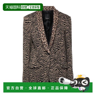 女士 西装 外套 1h可退 舒适时尚 品高 brown棕色 香港直邮Pinko
