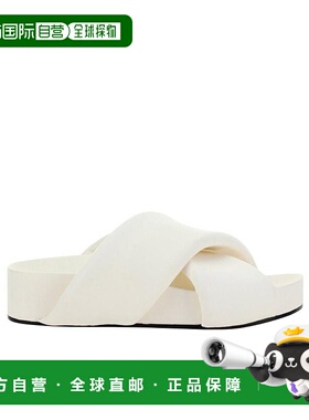 香港直邮Jil Sander 厚底交叉带凉拖 J15WP0043P5057