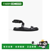 1h可退 243WAS2047LE0035001BLACK 皮质凉鞋 香港直邮toteme 女士