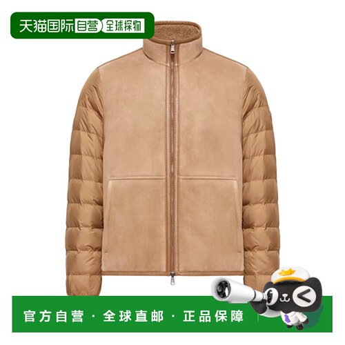 香港直邮Moncler 双面羊毛羽绒服 L10911A00061M9001