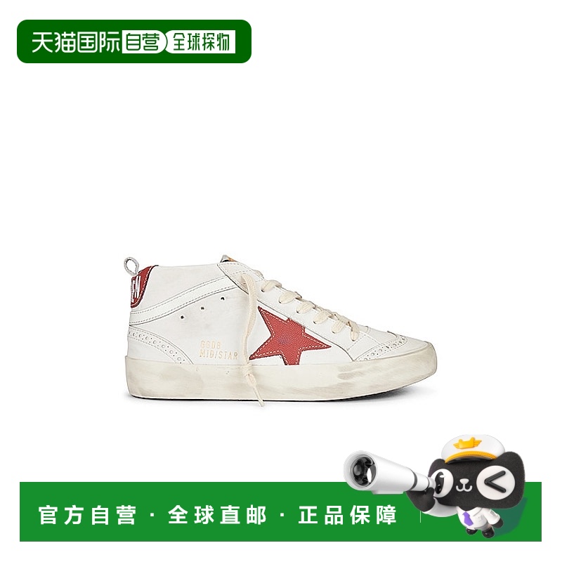 1h可退 香港直邮GOLDEN GOOSE 女士 圆头系带休闲鞋 GWF00122F004