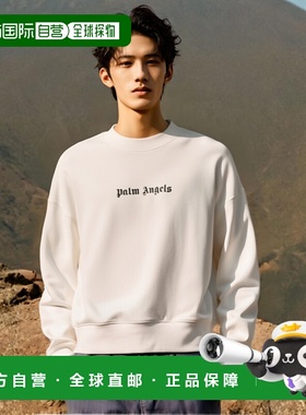 香港直邮Palm Angels logo印花长袖卫衣 PMBA080S24FLE003