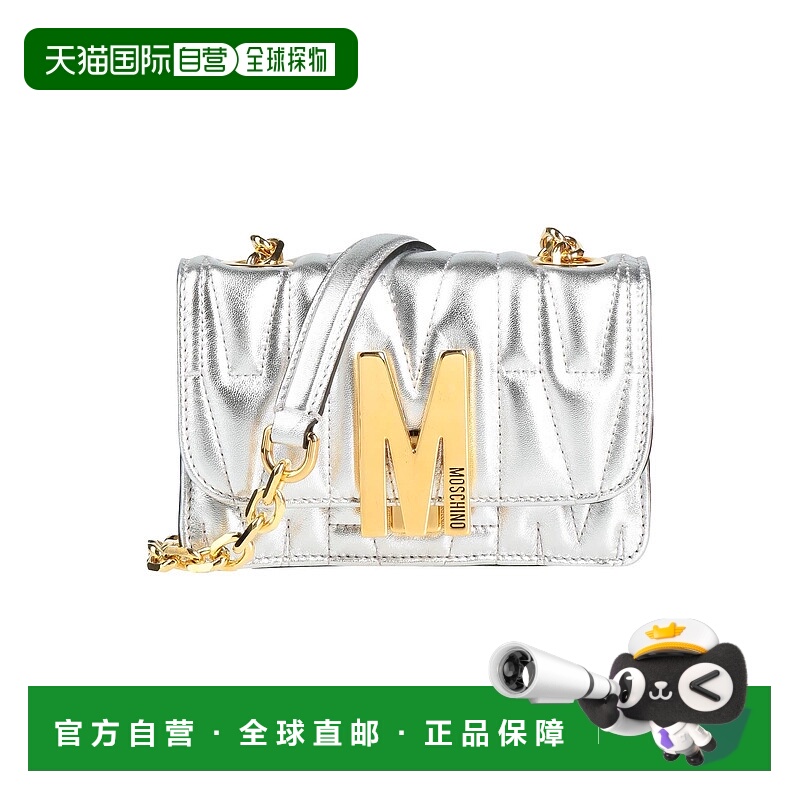 1h可退 香港直邮Moschino 莫斯奇诺 女士 Bags 斜挎包 metal金属