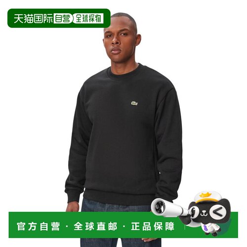 1h可退 欧洲直邮LACOSTE 男士卫衣 SH8868031 AW2026 黑色 SWEATS