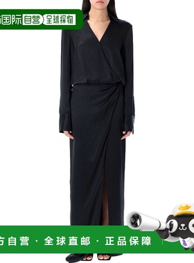 香港直邮The Attico 女士 长款衬衫式连衣裙 250WCW00211VVV08810