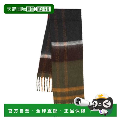 1h可退 香港直邮Barbour 女士围巾 LSC0293TN11 AW2025 黑色 Isla