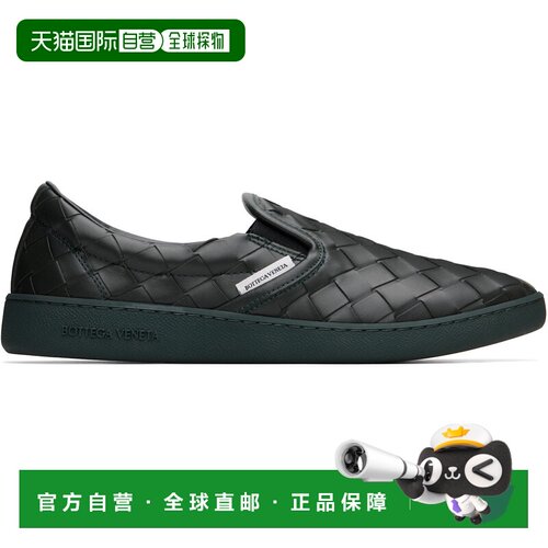 香港直邮Bottega Veneta 葆蝶家 男士 绿色 Sawyer 运动鞋 775320