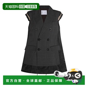 2508032 双排扣夹克 香港直邮Sacai 短袖