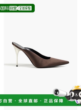 1h可退 香港直邮magda butrym 女士 绸缎凉拖 AW24HIGHMULESSATIN