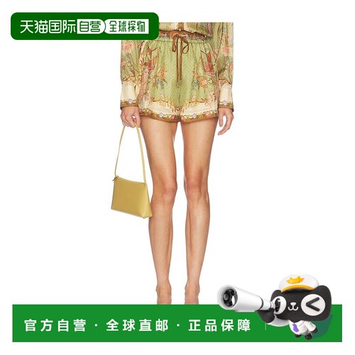 香港直邮ZIMMERMANN 女士 Indra 宽松短裤 3497ASS262