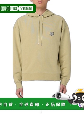 香港直邮MAISON KITSUNE 男士 长袖卫衣 LM00705KM0001连帽