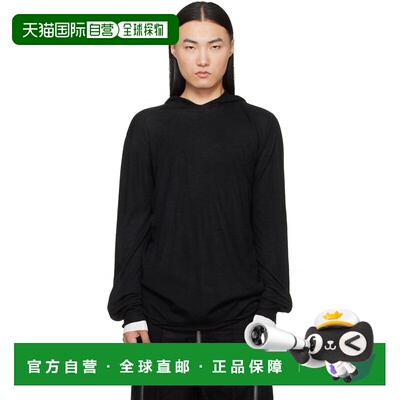 香港直邮rick owens 瑞克 欧文斯 男士 黑色 Tower Oversized 连