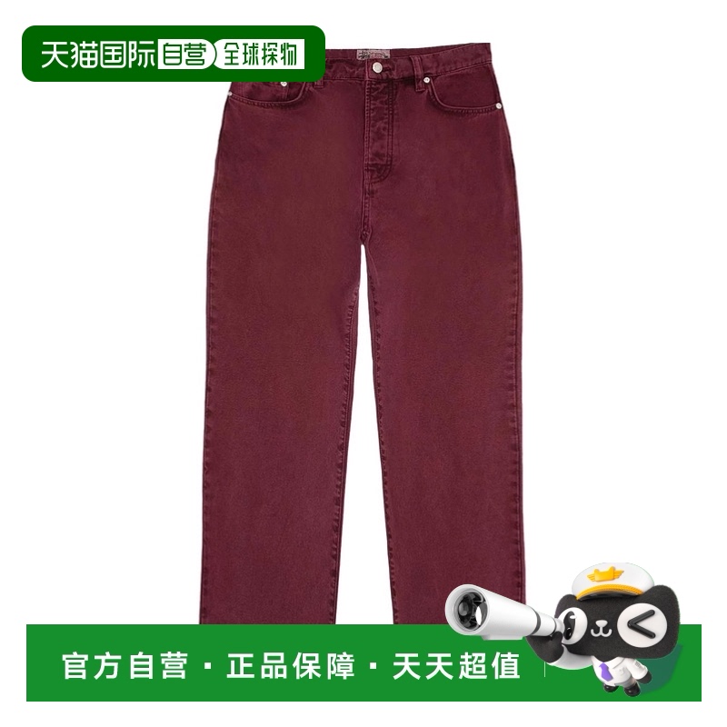 香港直邮Stussy 徽标贴片牛仔长裤 116659新款