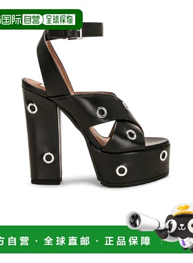 1h可退 香港直邮alaia 女士 防水台凉鞋 AA3S070CK181 black黑色