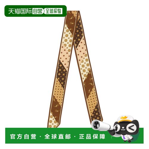 香港直邮ZIMMERMANN 女士 印花真丝缎带围巾 0762XF26A1