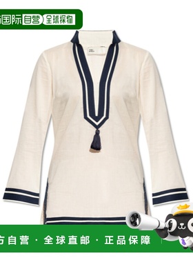 香港直邮Tory Burch 棉质 TORY 束腰外衣 83308