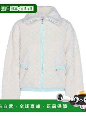 1h可退 香港直邮Casablanca 女士 白色休闲夹克 WPF25JK39001