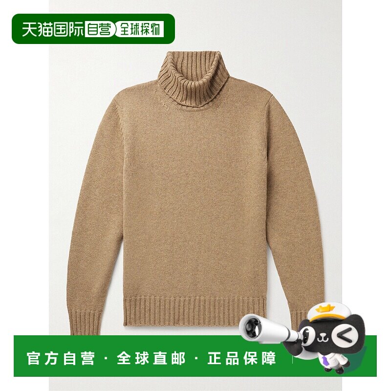 香港直邮1h可退 Loro Piana 诺悠翩雅 男士 Grafton 羊绒高领毛衣