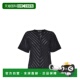 香港直邮Jil Polos Sander 桑达 1h可退 and 吉尔 女士 T恤黑色T