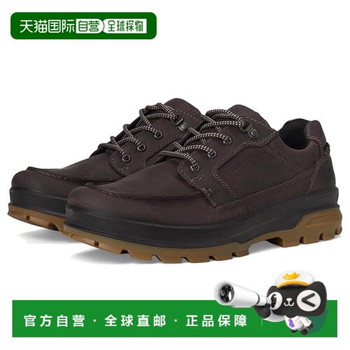 1h可退 美国直邮ecco 爱步 男士 Track 皱纹搭线低帮防水远足鞋