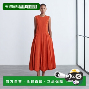 自营欧洲直邮COS 女士泡泡摆无袖中长裙连衣裙吊带