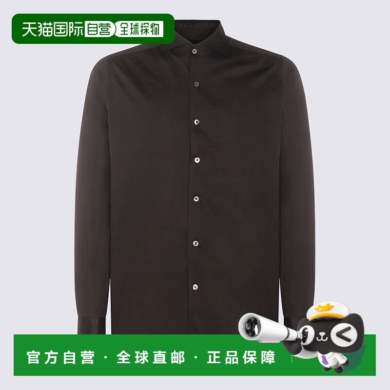 1h可退 香港直邮Canali 康钠丽 男士 衬衫 CSL7056GN02310101