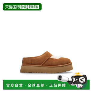 1h可退 欧洲直邮ugg 女士 拖鞋厚底一脚蹬半拖鞋
