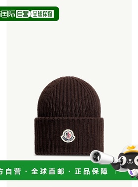 欧洲直邮MONCLER (2025新品) Bonnet en laine et cachemire针织