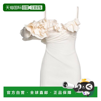 1h可退 香港直邮Jacquemus 女士 短款连衣裙 white白色 舒适时尚