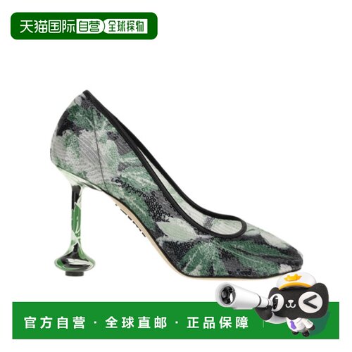 1h可退 香港直邮LOEWE 女士高跟鞋 LLSTS01X195728 AW2025 花色