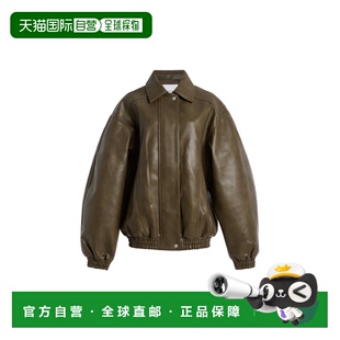 1h可退 香港直邮The Frankie Shop 女士 Prescott 仿皮夹克