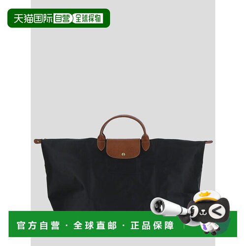 香港直邮LONGCHAMP 女士手提包 L1625089001 CO 黑色 Travel Bags