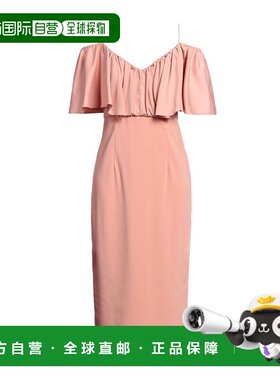 1h可退 香港直邮Pinko 品高 女士 夏装连衣裙 pink粉色 舒适时尚