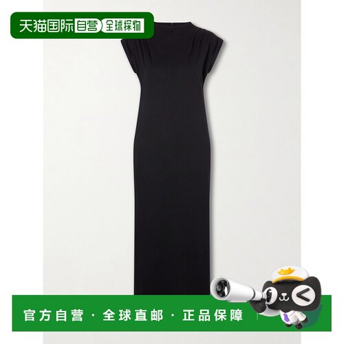 香港直邮ANINE BING 女士 Alix 棉混纺中长连衣裙 A0212049