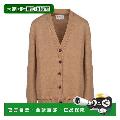 1h可退 香港直邮Maison Margiela 24SS V领针织开衫 Men长袖男装