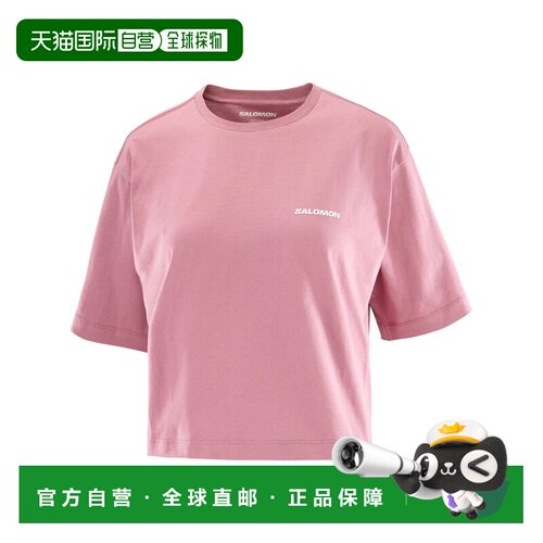 香港直邮salomon 萨洛蒙 女士 T恤 LC2834700DUSKY