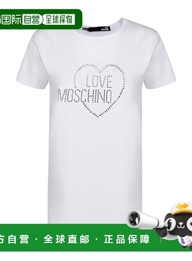 香港直邮Moschino 圆领长袖T恤 W4F731HE1951上衣女装