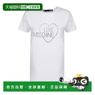 W4F731HE1951 T恤 香港直邮Moschino 圆领长袖