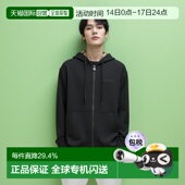 欧洲直邮自营Burberry博柏利男士 棉混纺刺绣Logo连帽卫衣