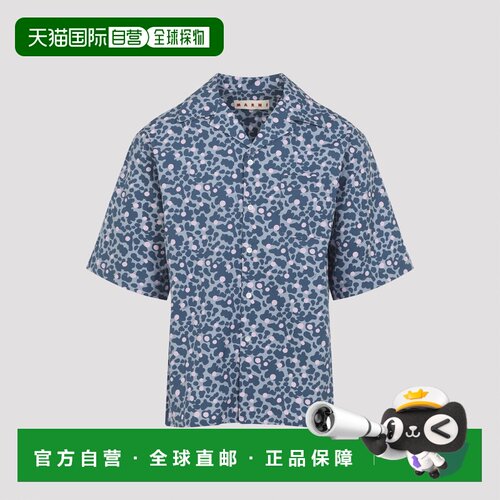 1h可退 香港直邮MARNI 男士衬衫 CUMU0213A5UTC576VIB31 SS2026