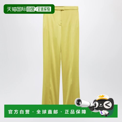1h可退 香港直邮VALENTINO 女士正装裤 8B0RB786A8HV72 SS2026 黄